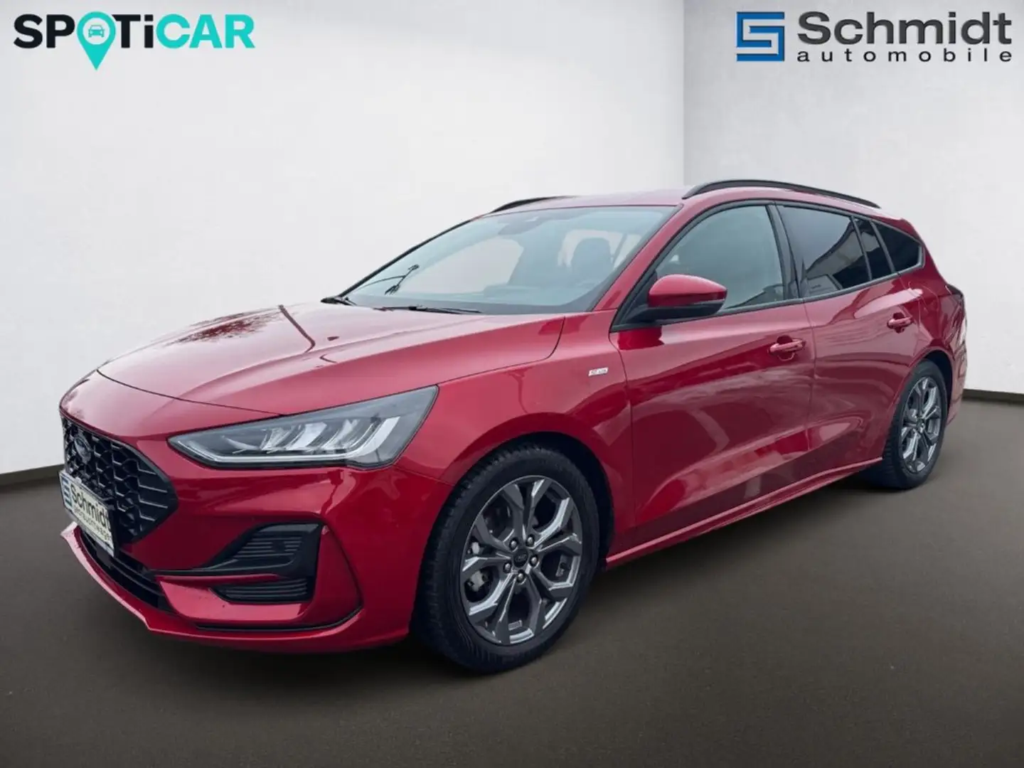 Ford Focus Turnier 1,5 EcoBlue ST-Line Aut. Rot - 2