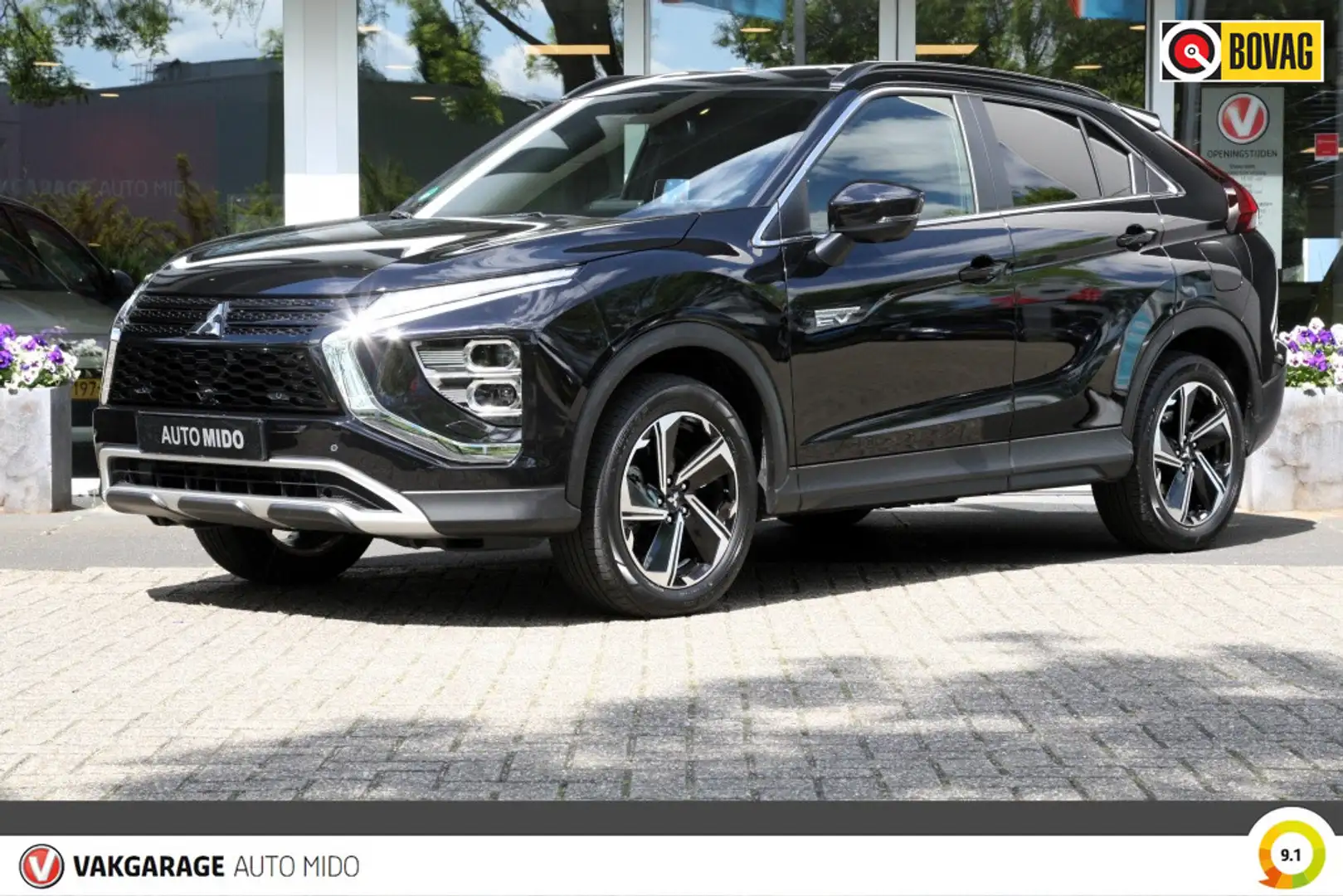 Mitsubishi Eclipse Cross 2.4 PHEV 4WD Automaat First Edition -Adaptieve Cru Černá - 1