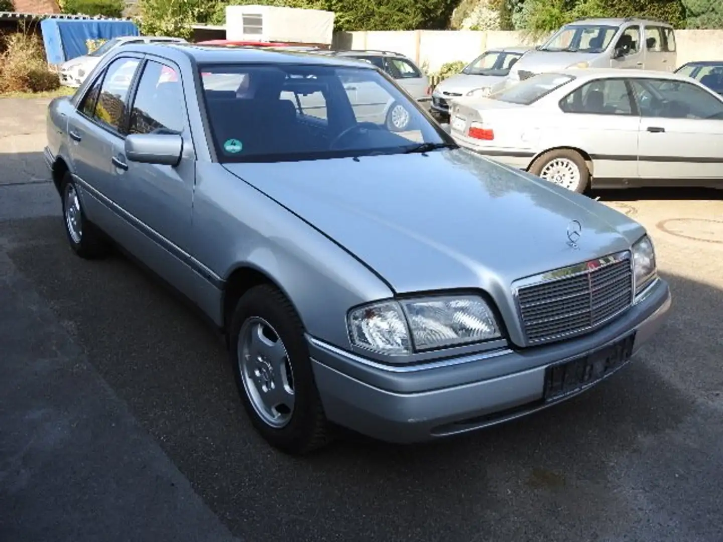 Mercedes-Benz C 180 2.Hand.156610km. Oldtimer(in2Jahren). 30 Jahre! Silber - 2