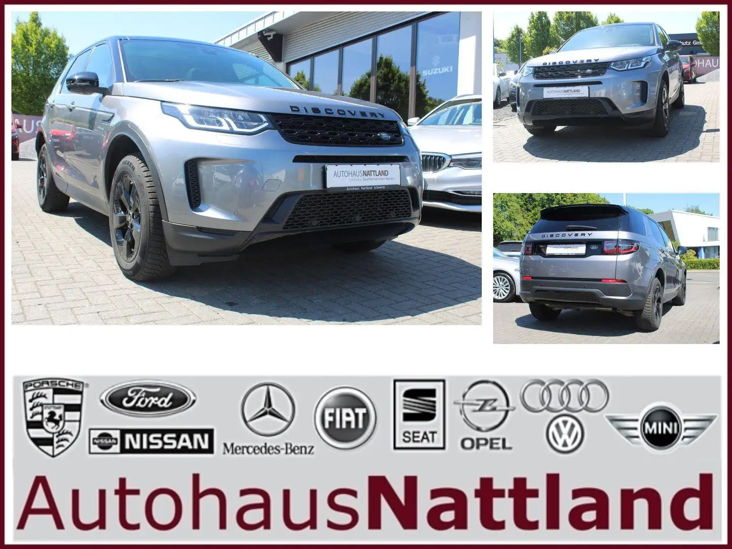 Land Rover Discovery Sport Hybrid S AWD Autom. Navi Pano Grijs - 1