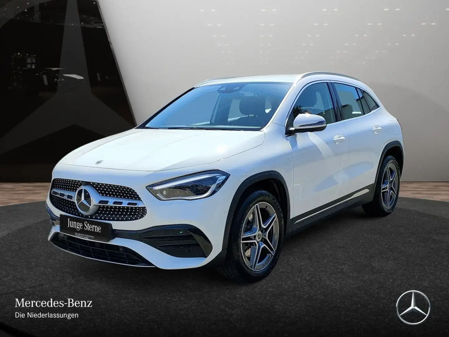 Mercedes-Benz GLA 250 e AMG+360°+AHK+MULTIBEAM+TOTW+8G Blanc - 2