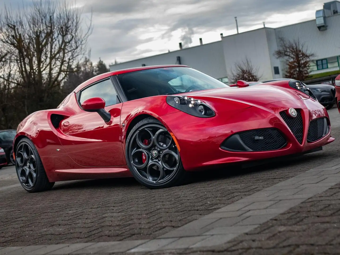 Alfa Romeo 4C 4C*RossoComp.*KW*Bastuck*ECU*Alcantara Czerwony - 1