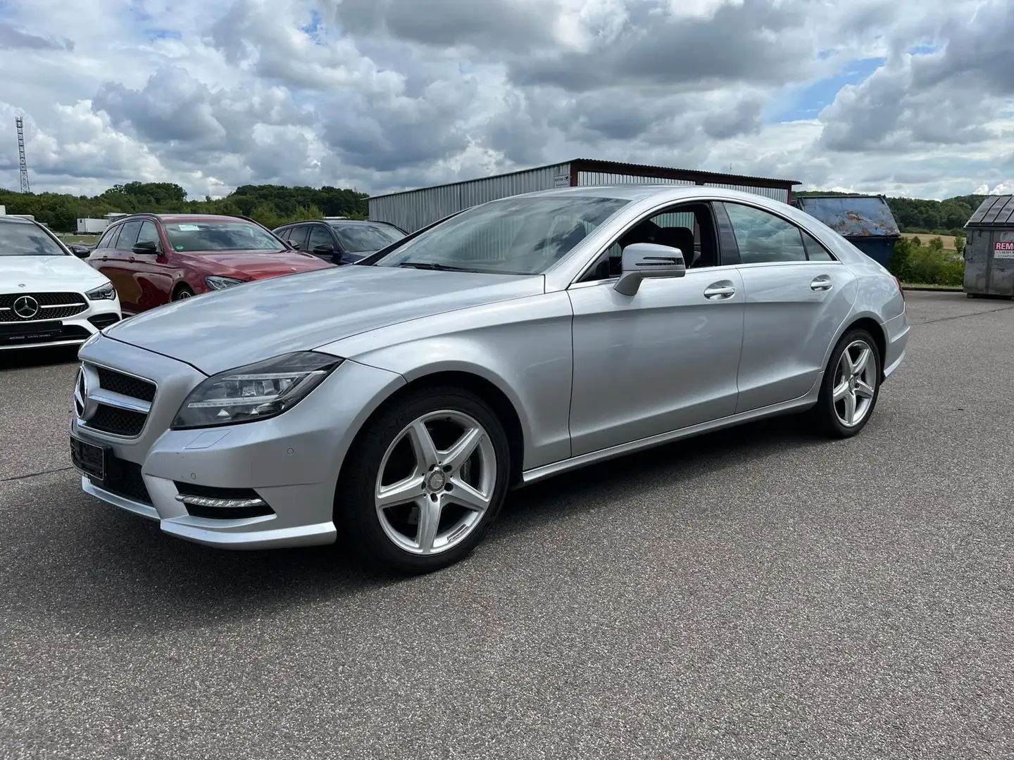 Mercedes-Benz CLS 350 CDI 4Matic*AMG*Kamera*HarmanKardon Srebrny - 2