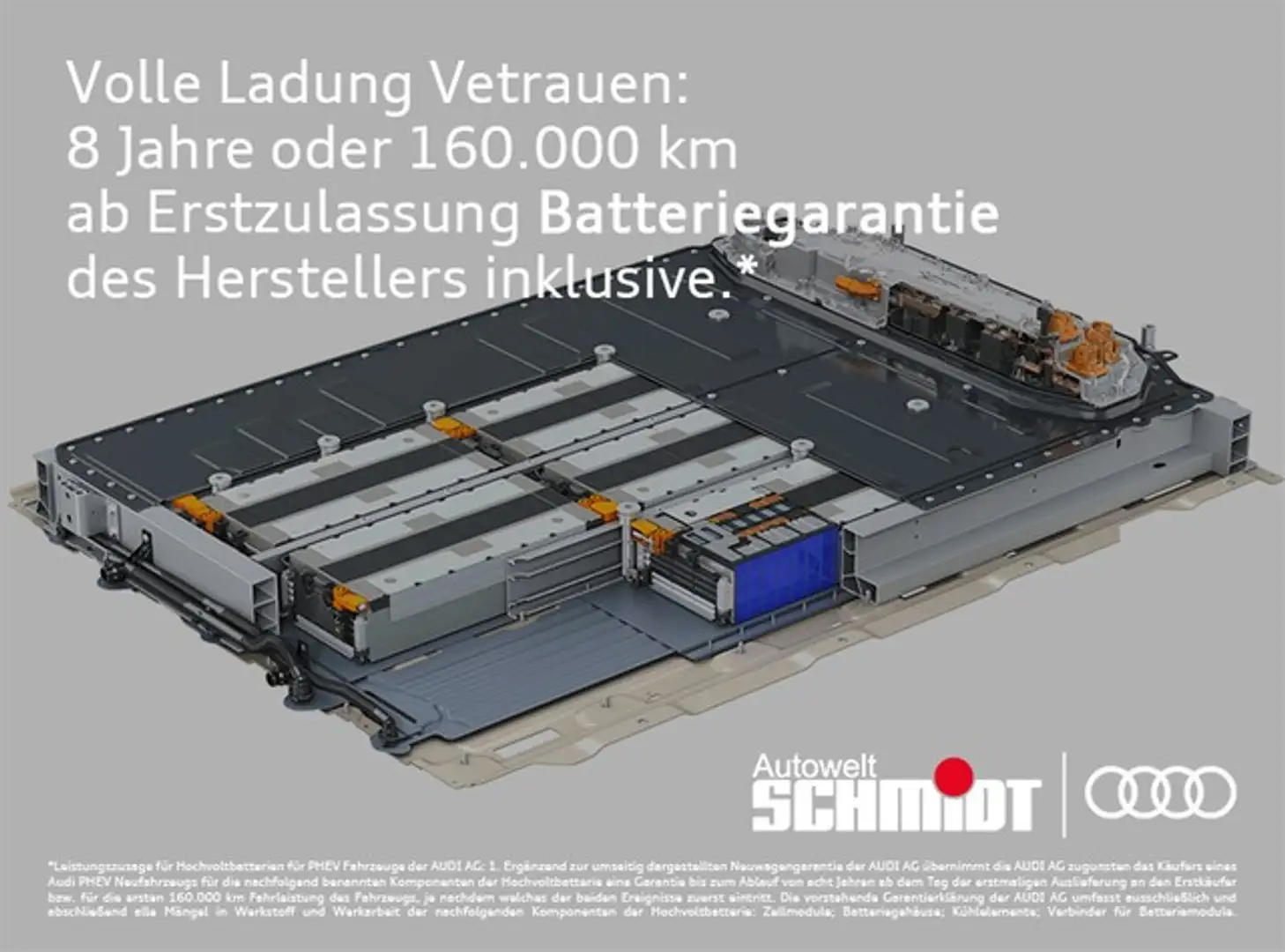 Audi Q8 60 TFSI e quattro S line LM22 Laserl. Pano AHK ... Zwart - 2
