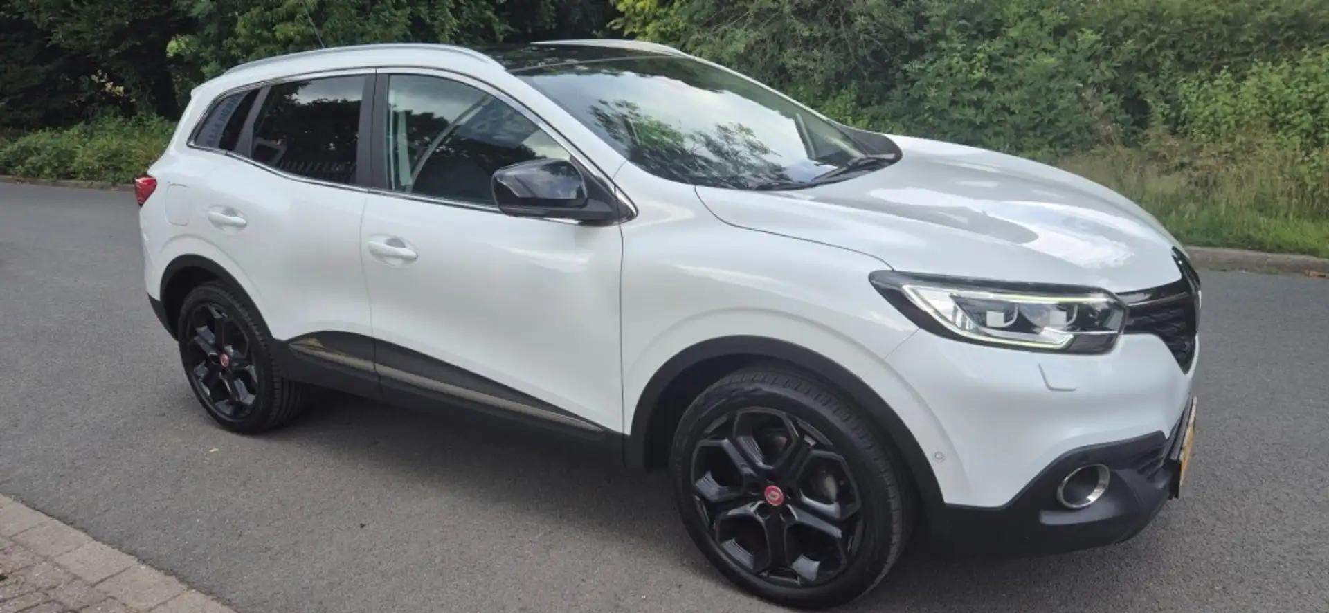 Renault Kadjar TCe Extase ECC*Navigatie*Leer*panorama*trekhaak*NA White - 2