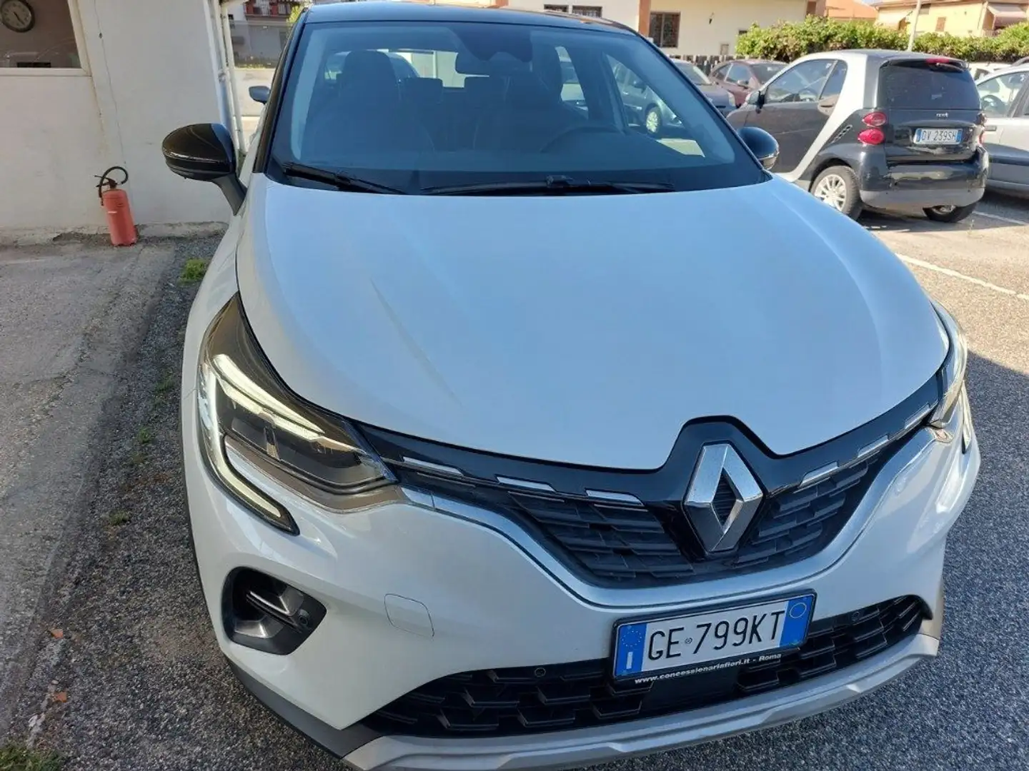 Renault Captur TCe 100 CV GPL Intens Uniprò km 28000 Bianco - 2