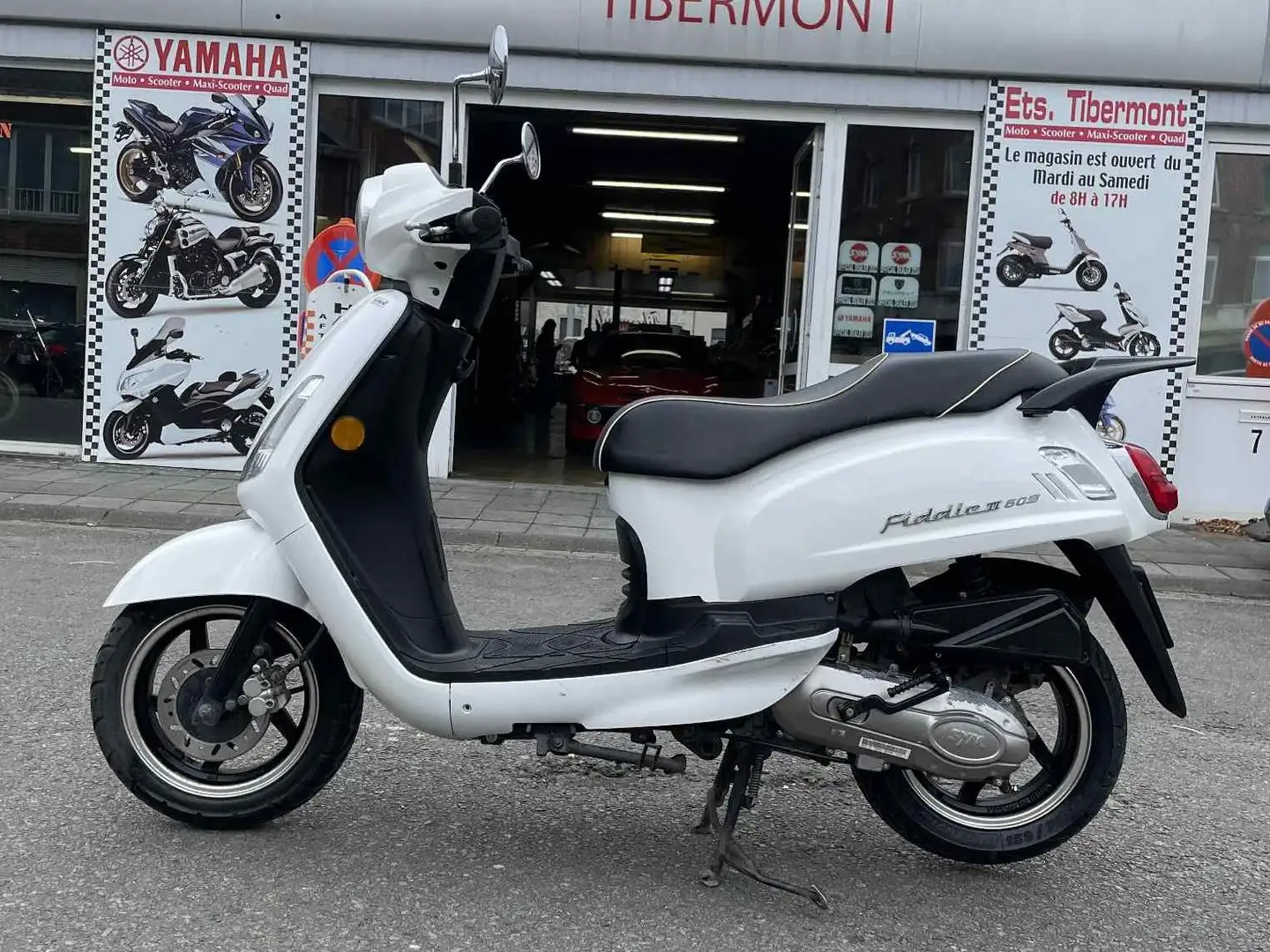 SYM Fiddle 50 Wit - 1