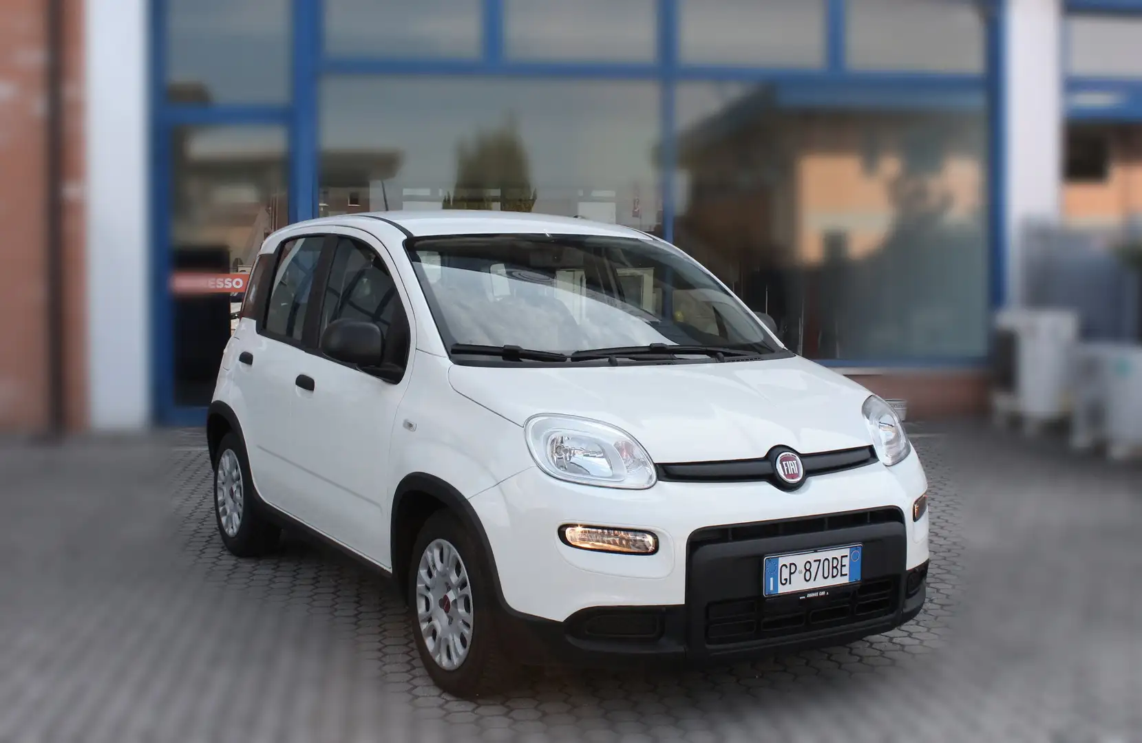 Fiat Panda Panda 1.0 firefly hybrid-OK NEOPATENTATI Bianco - 2