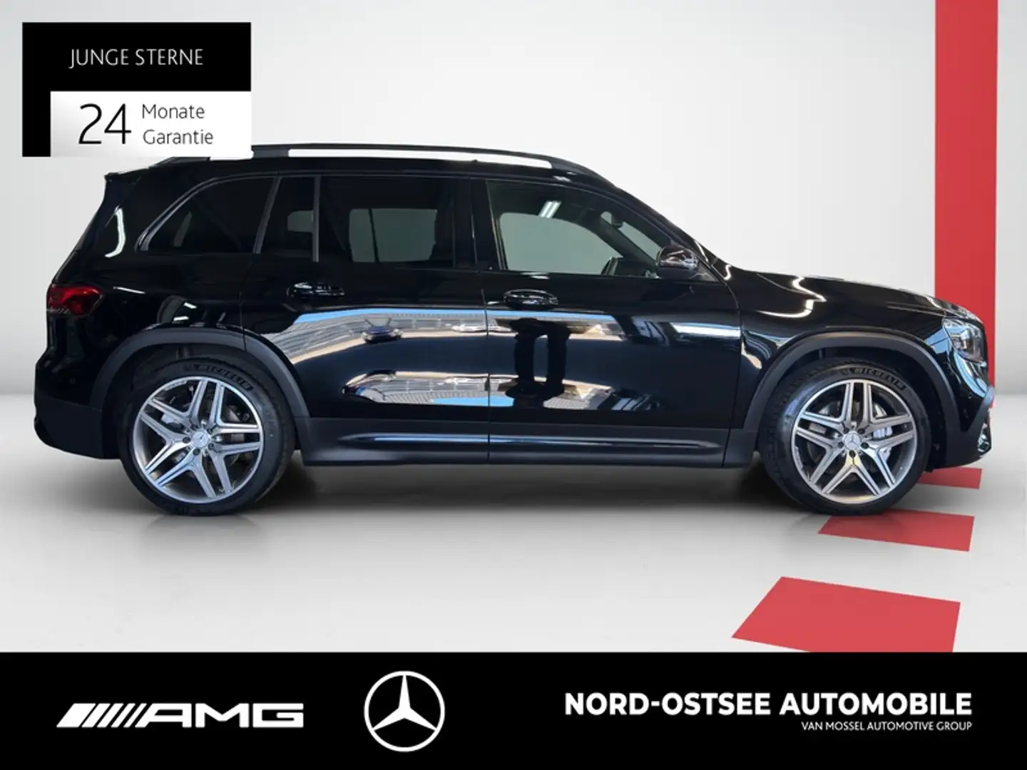 Mercedes-Benz GLB 35 AMG 4M PANO MULTIBEAM LED PDC NAVI KLIMA Schwarz - 2