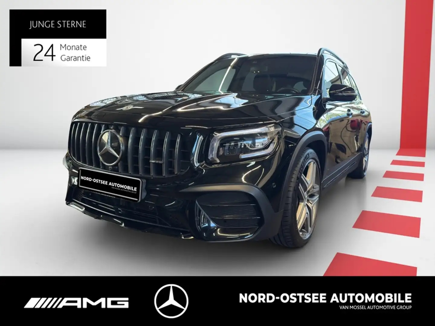 Mercedes-Benz GLB 35 AMG 4M PANO MULTIBEAM LED PDC NAVI KLIMA Schwarz - 1