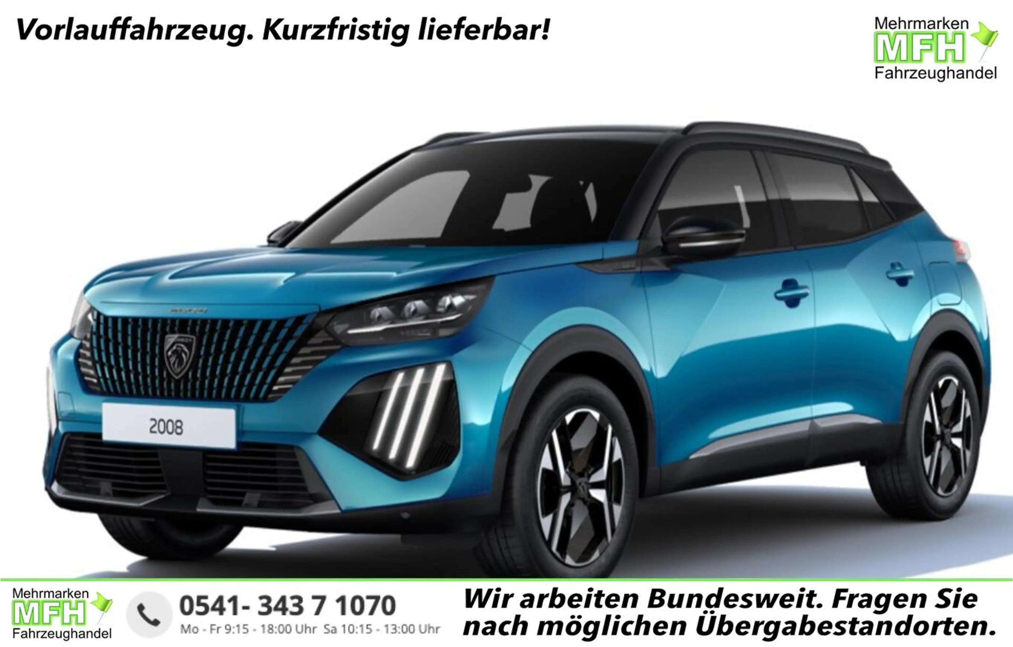 Peugeot 2008 Hybrid GT Nav SHZ CarP DigC 18ZLM Keyless 100 k...