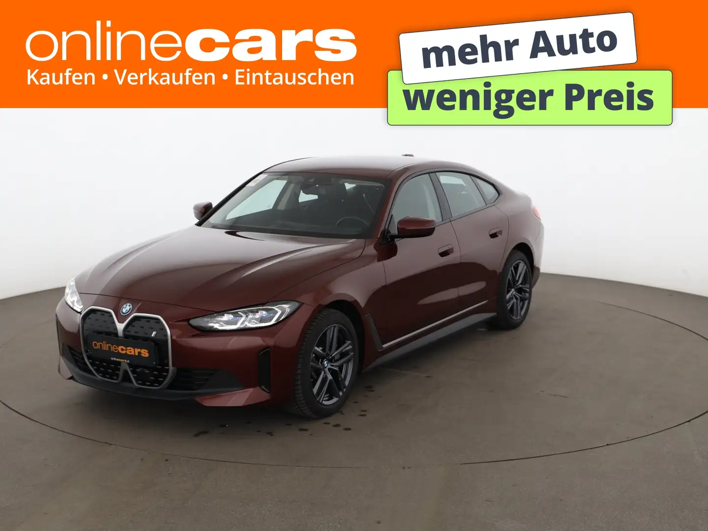 BMW i4 Gran Coupe eDrive 40 Aut LASER AHK RADAR LEDER Rot - 1