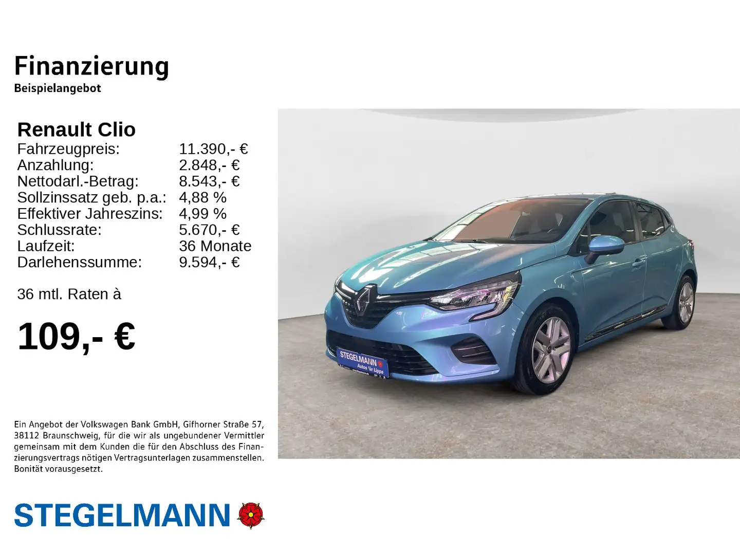 Renault Clio V 1.0 TCe 100 Experience *LED*Sitzheizung*B Blauw - 2