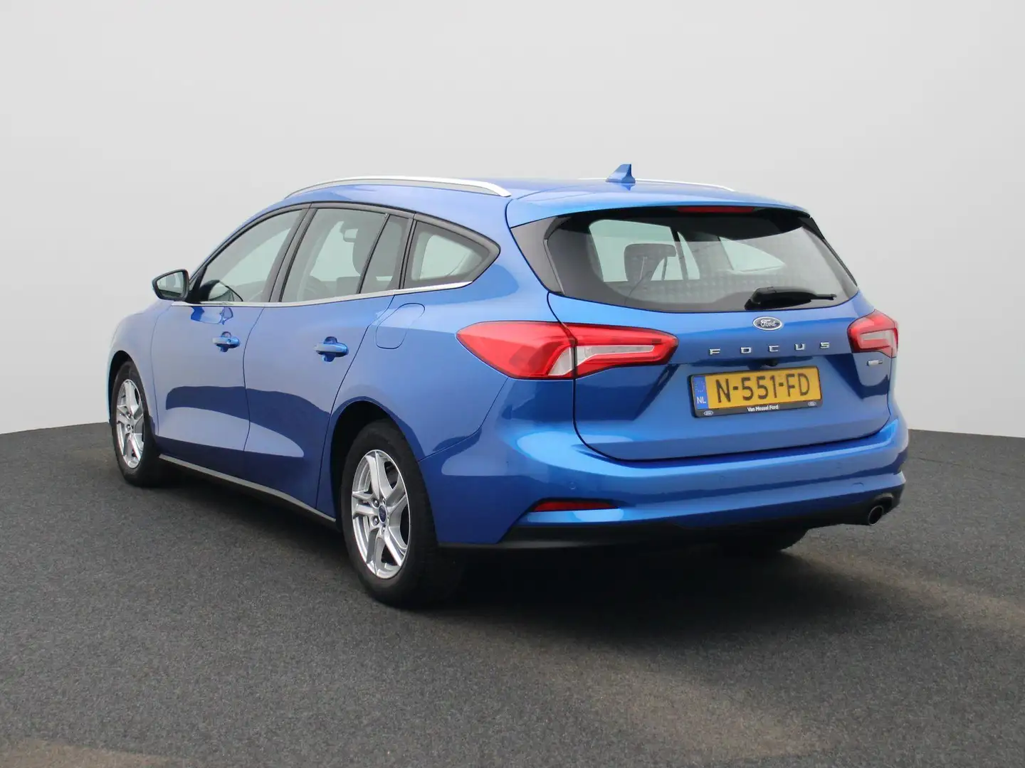 Ford Focus Wagon 1.0 EcoBoost Hybrid Trend Edition Business | Bleu - 2
