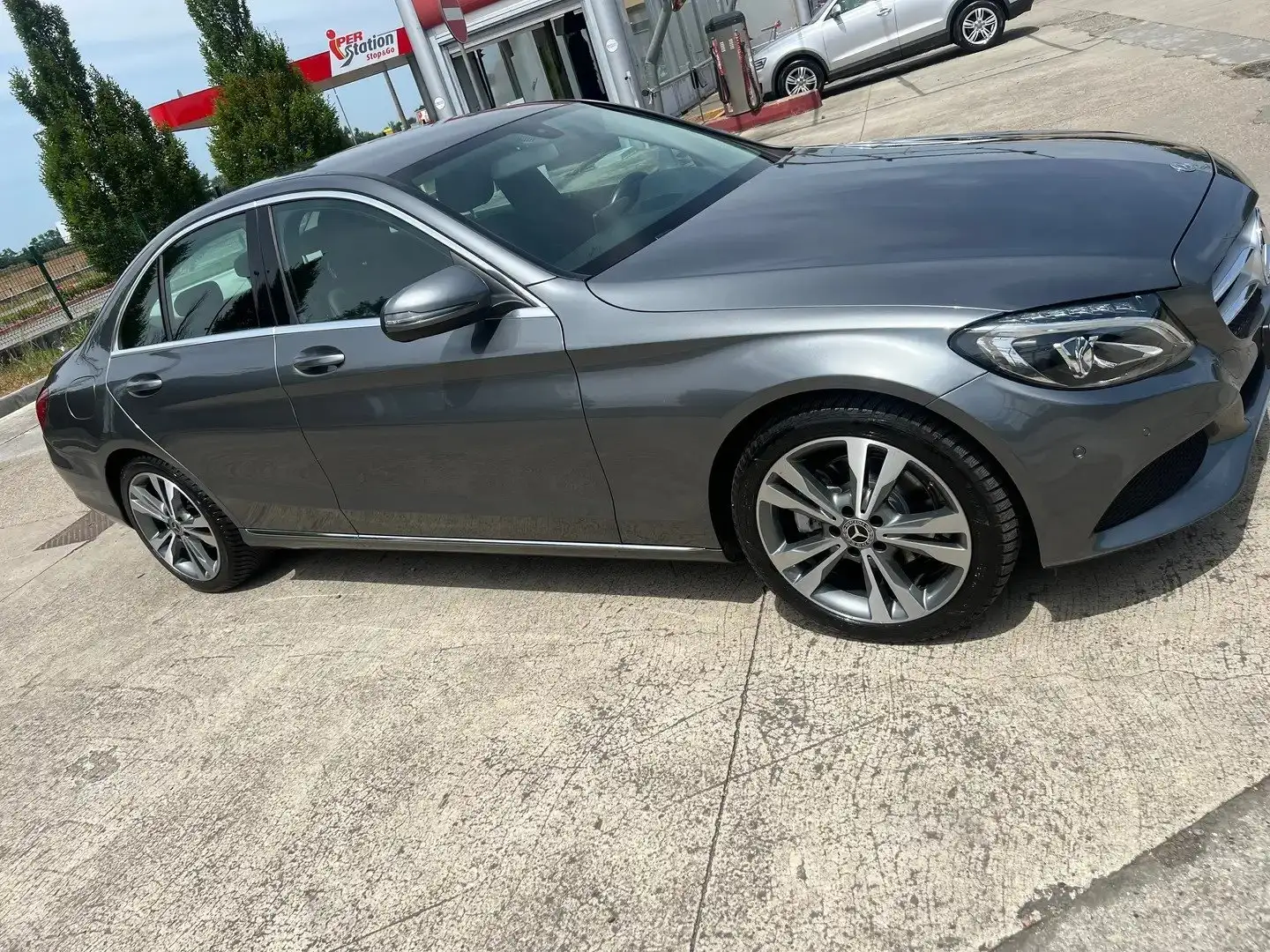 Mercedes-Benz C 220 Classe C-W205 2014 Berlina d (bt) Business auto Grijs - 2
