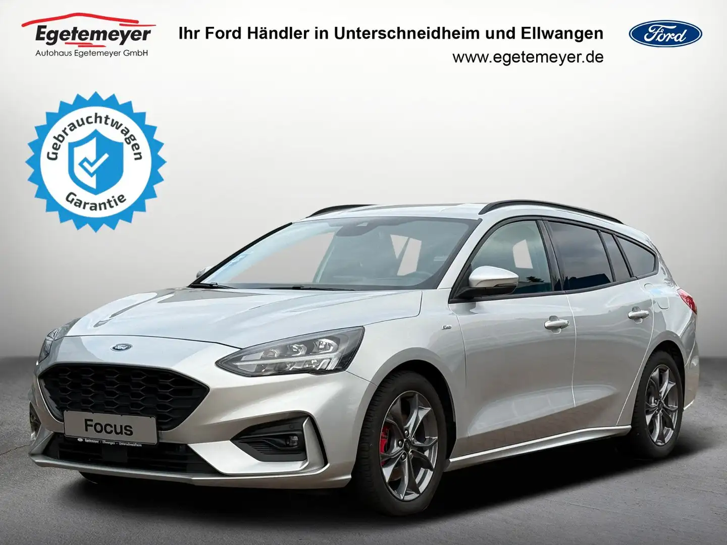 Ford Focus Turnier ST-Line NAVI RFK SPA LED PDC Silber - 1