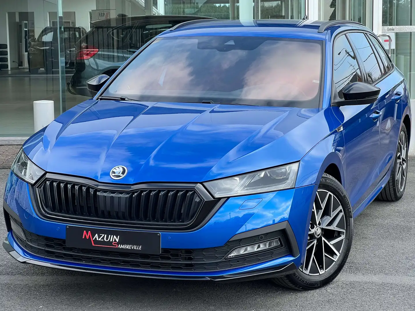 Skoda Octavia Combi 2.0 TDi * Sportline * DSG * 18.000 Km * Bleu - 1