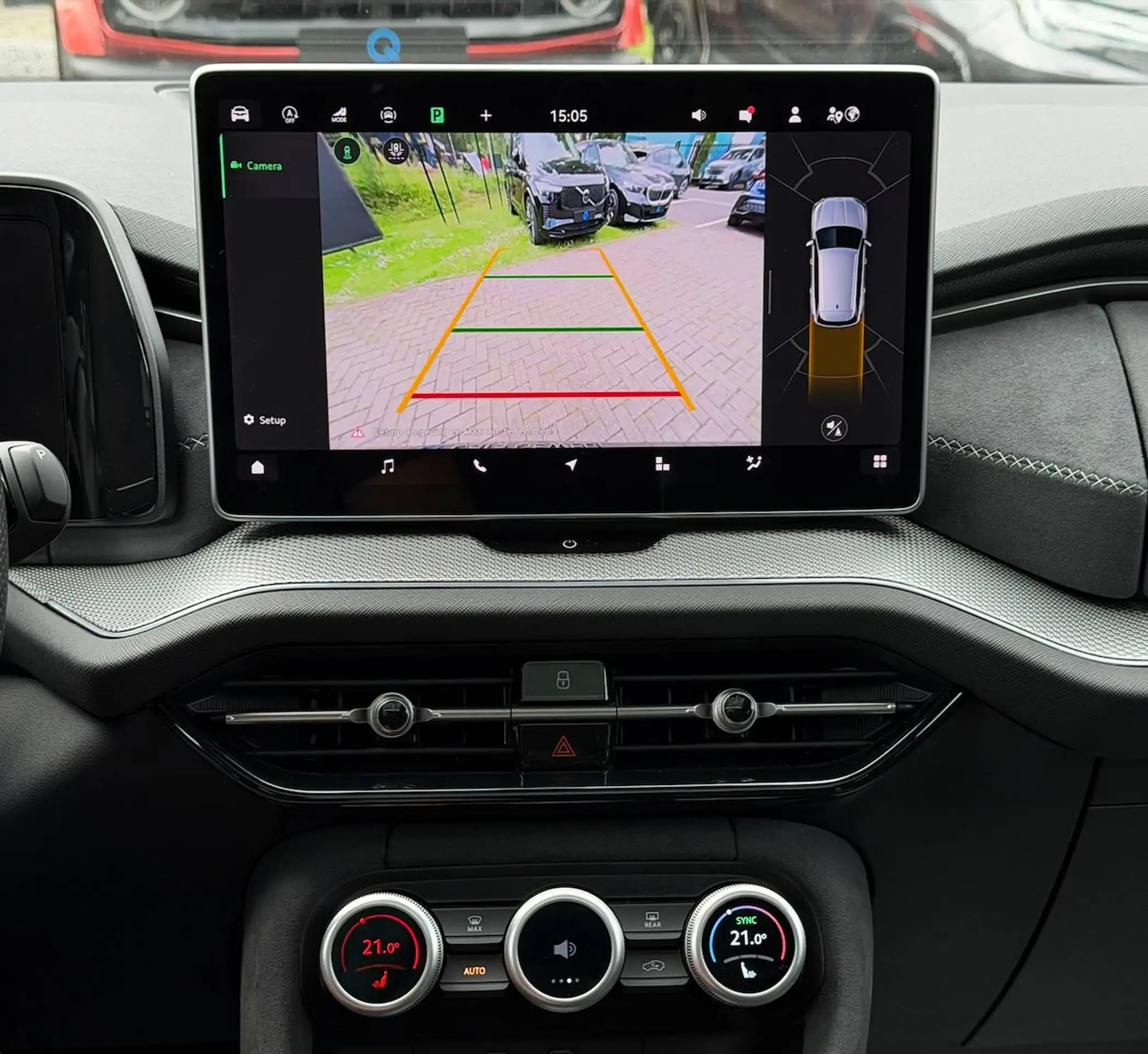 Skoda Kodiaq MHEV SPORTLINE PANO CANTON CAMERA CARPLAY SFEERVERLICHTING MEMORY SEATS — 14/19