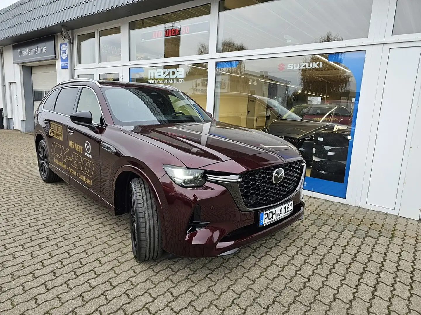Mazda CX-80 2.5L e-SKYACTIV PHEV 327ps Rot - 1