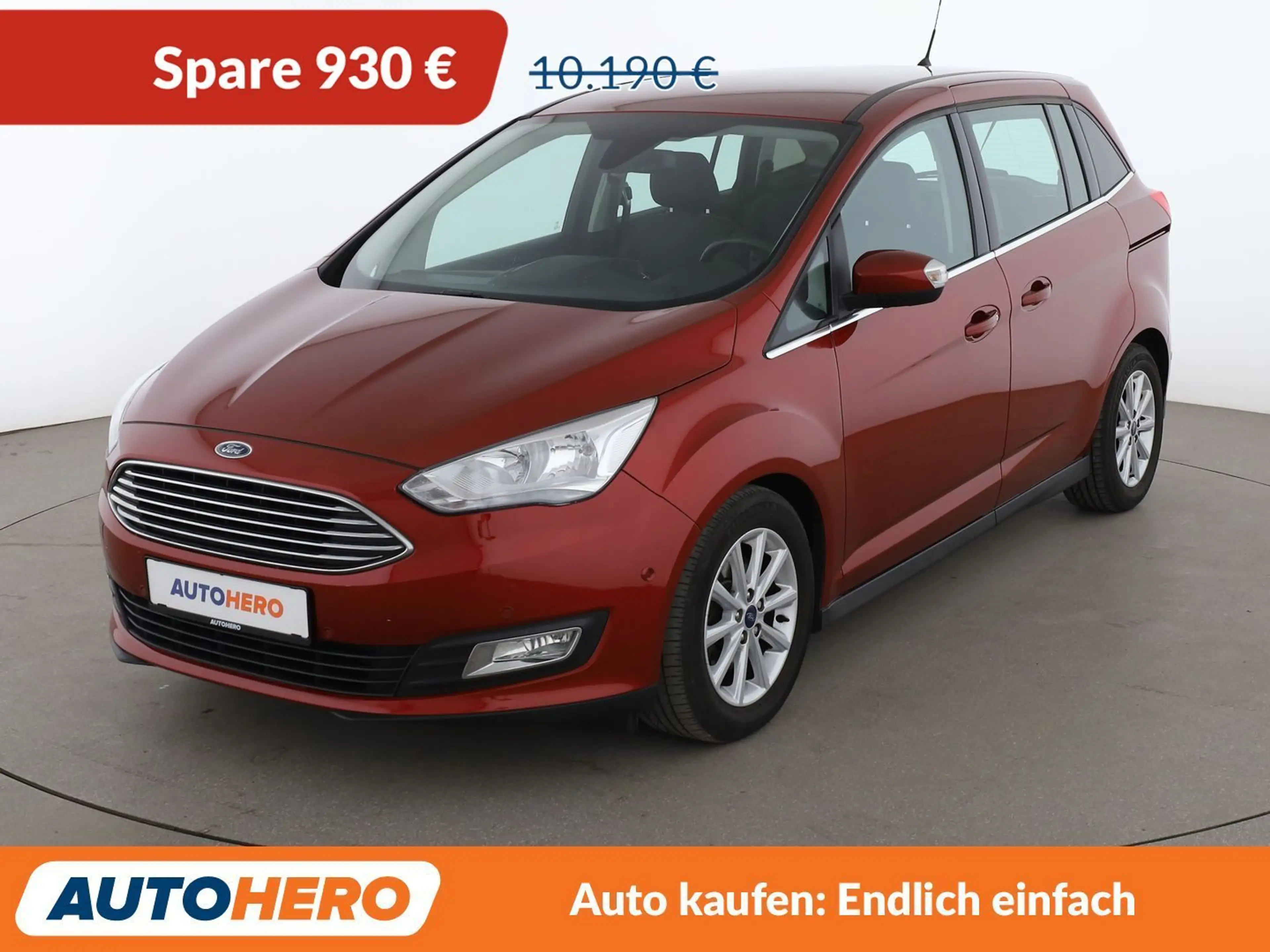 Ford Grand C-Max 1.0 EcoBoost Titanium*NAVI*PDC*SHZ*KLIMA*TEMPO*