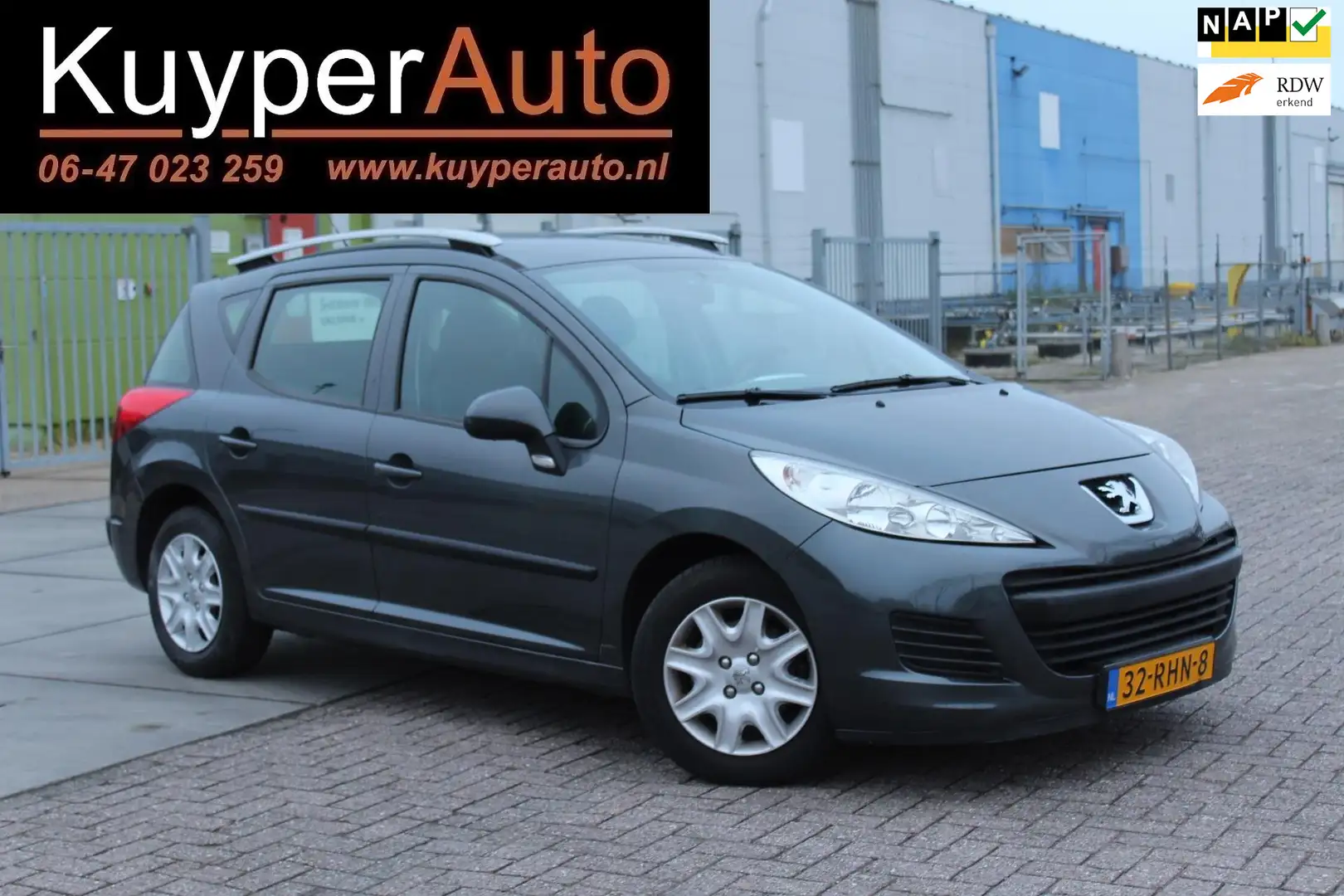 Peugeot 207 SW 1.4 VTi X-line NAP 1E EIG NETTE 5DRS AIRCO TREK Gris - 1
