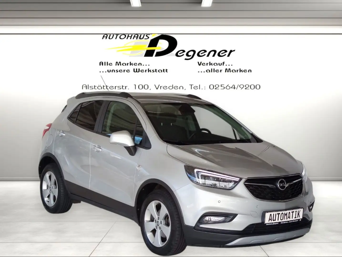 Opel Mokka 4x4 / LED / Navi / Automatik/ AHK Silber - 1