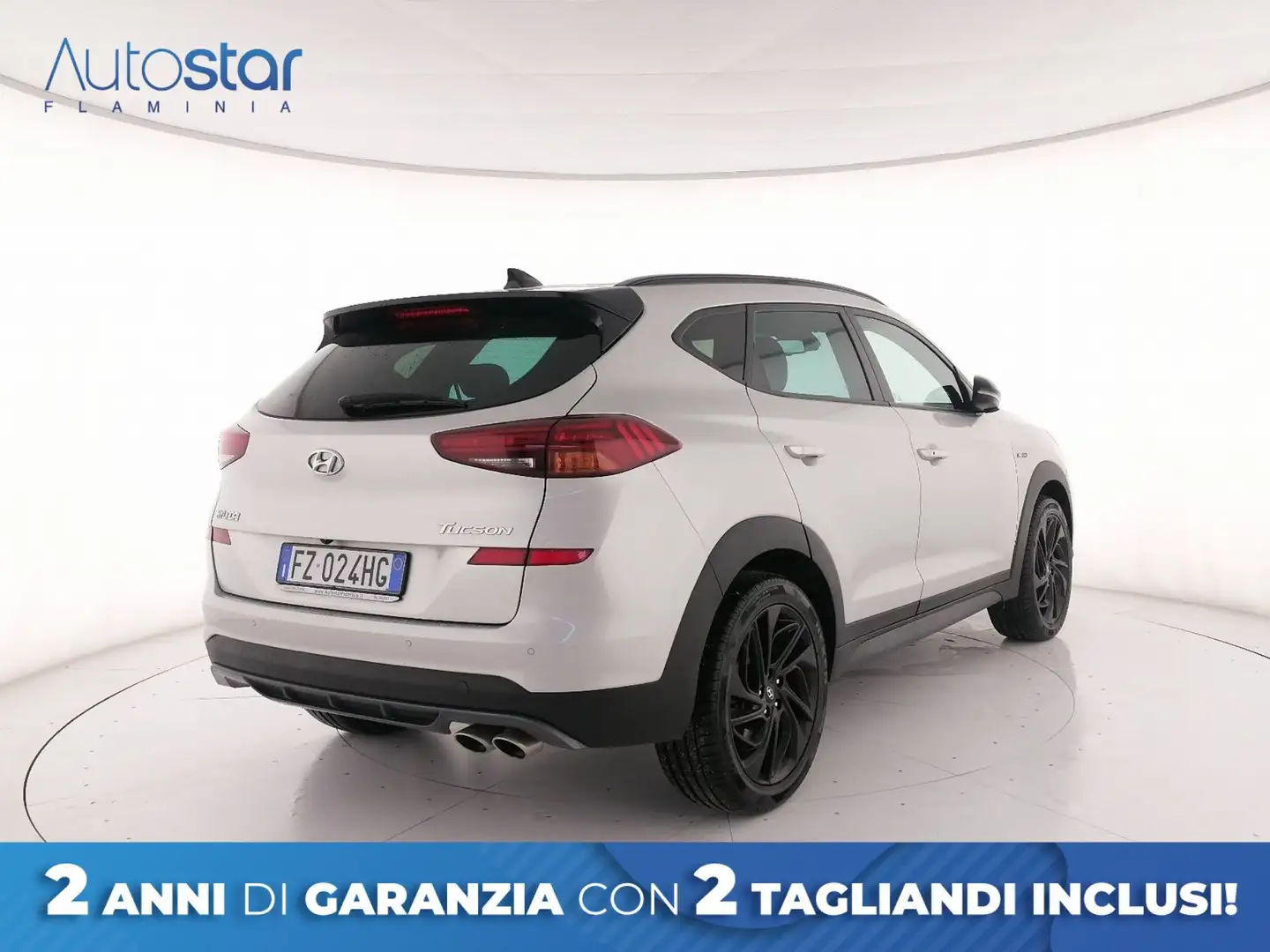 Hyundai TUCSON 1.6 crdi 48V Xprime Safety Pack 2wd 136cv dct my20 Argent - 2