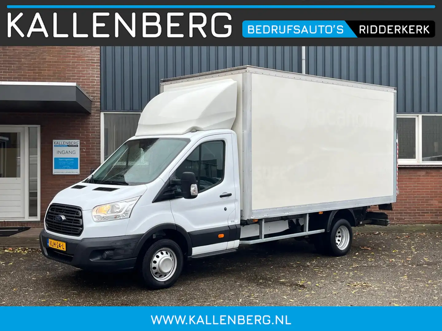 Ford Transit 470 2.0 TDCI 170PK RWD Bakwagen / Laadklep Holland Blanc - 1
