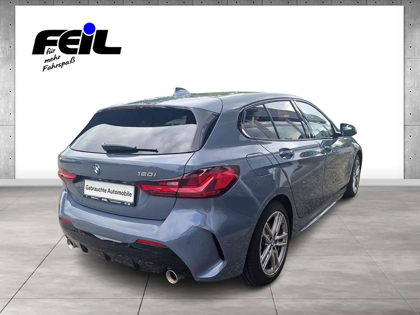 BMW 120 i M Sport HK HiFi DAB LED WLAN Pano.Dach Grau - 2