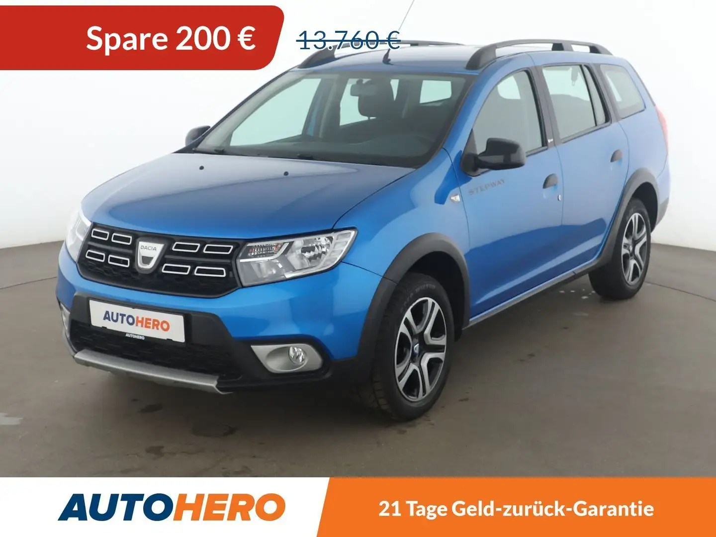 Dacia Logan 0.9 TCe 15th Anniversary*NAVI*TEMPO*PDC*AHK*KLIMA* Blau - 1