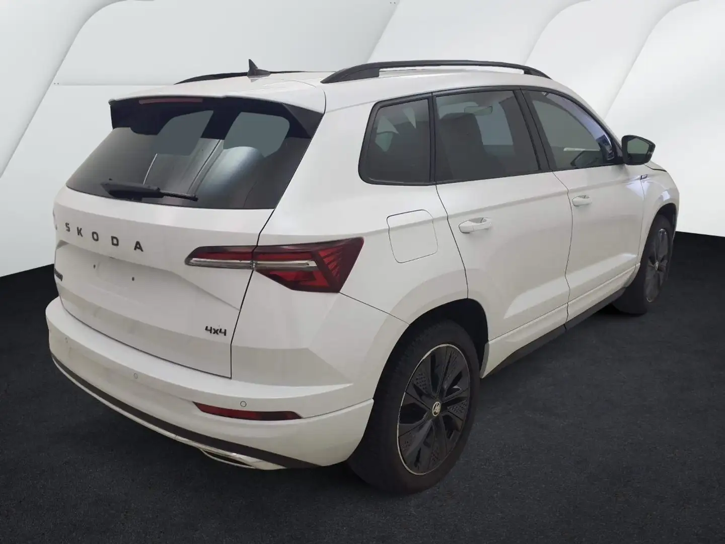 Skoda Karoq Sportline 2.0 TSI DSG 4x4 *PANO*MATRIX*AHK Weiß - 2
