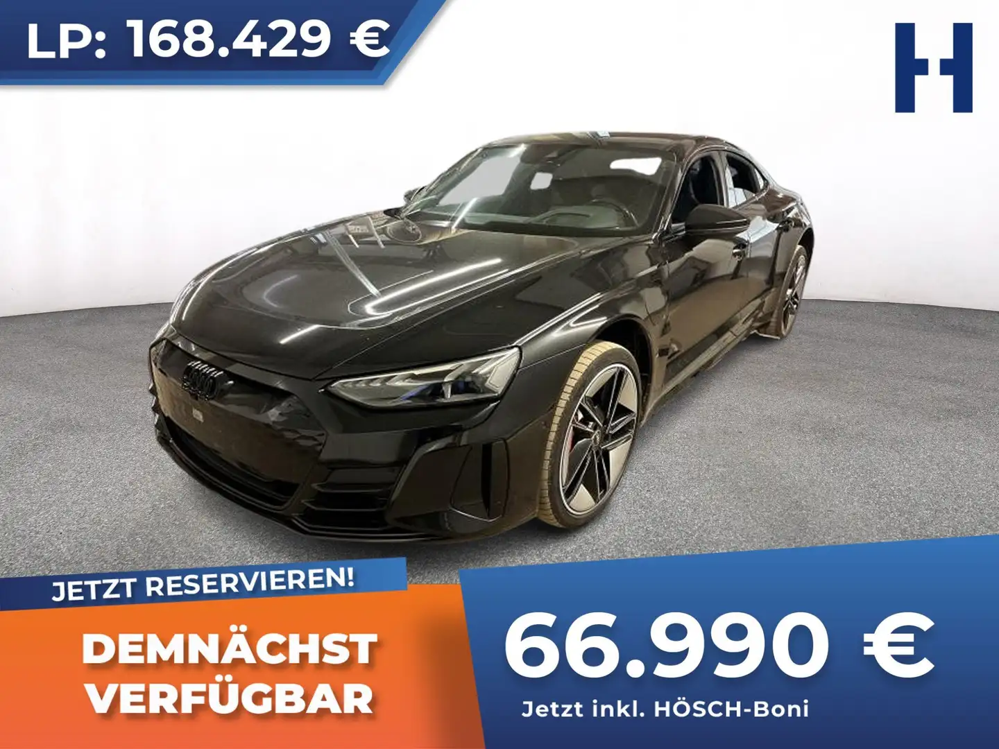 Audi e-tron GT RS quattro LASER HEAD-UP LEDER NACHTSICHT -60% Schwarz - 1