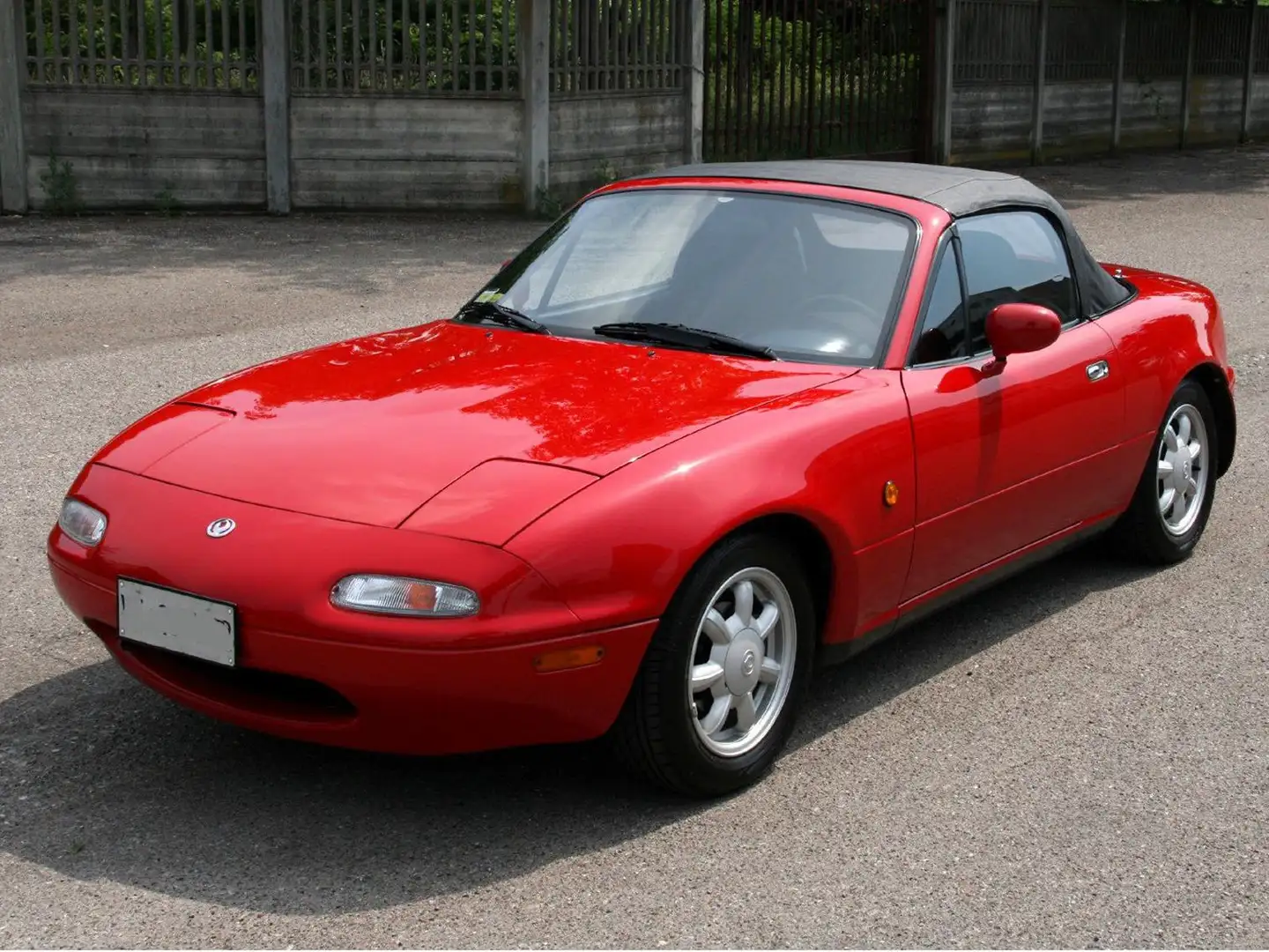 Mazda MX-5 NA93 115cv ASI TARGA ORO Rosso - 1