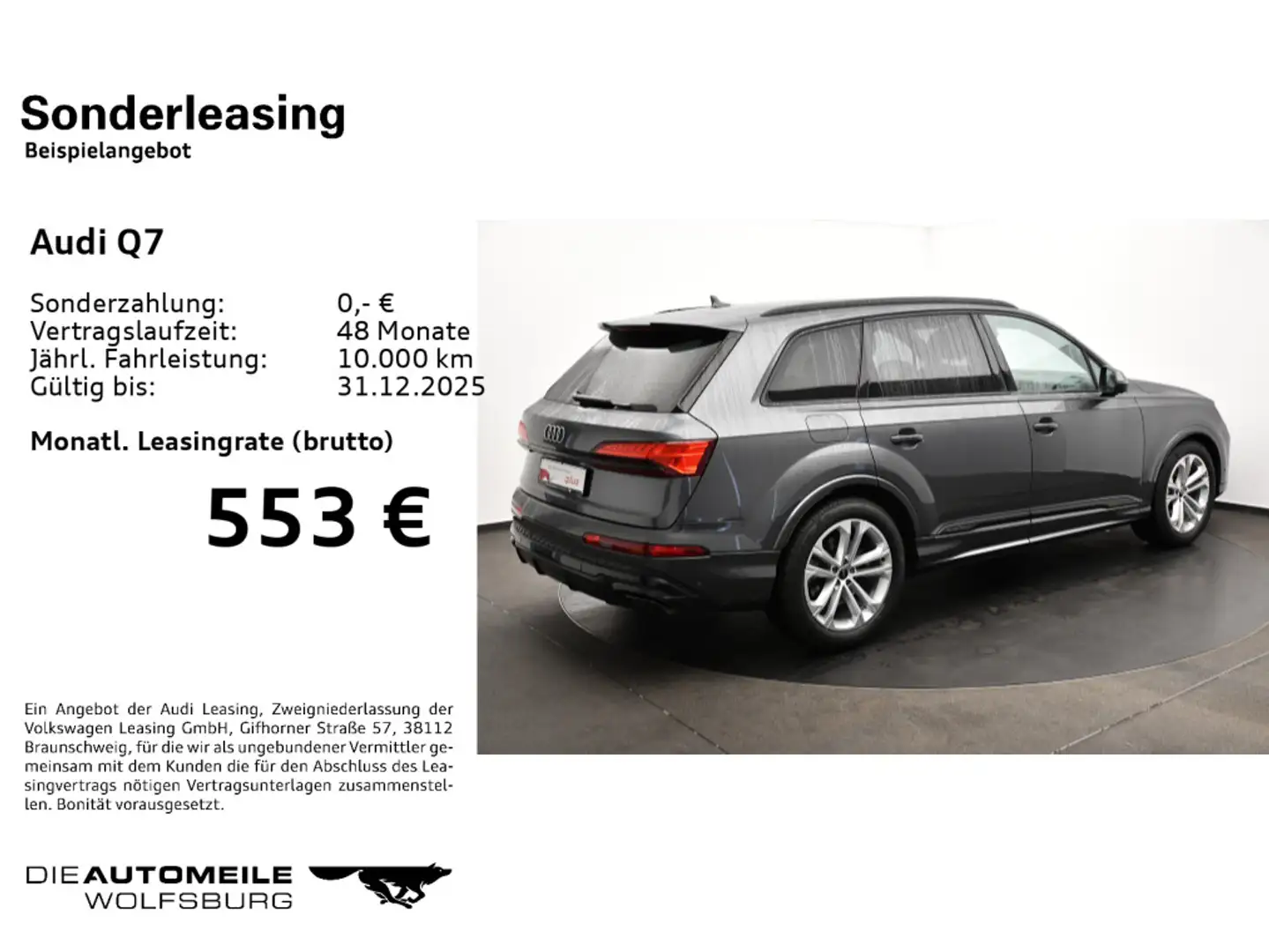 Audi Q7 55 TFSI quattro tiptronic S line HeadUp/Luft/ Grau - 2