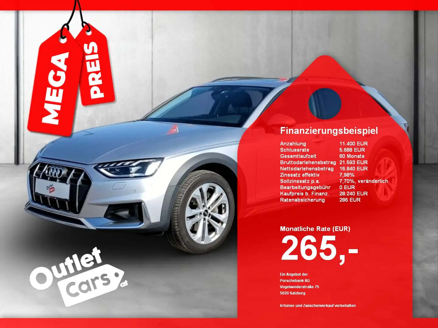 Audi A4 allroad 40 TDI quattro Aut. SKY+LED+NAVI+LM - 1