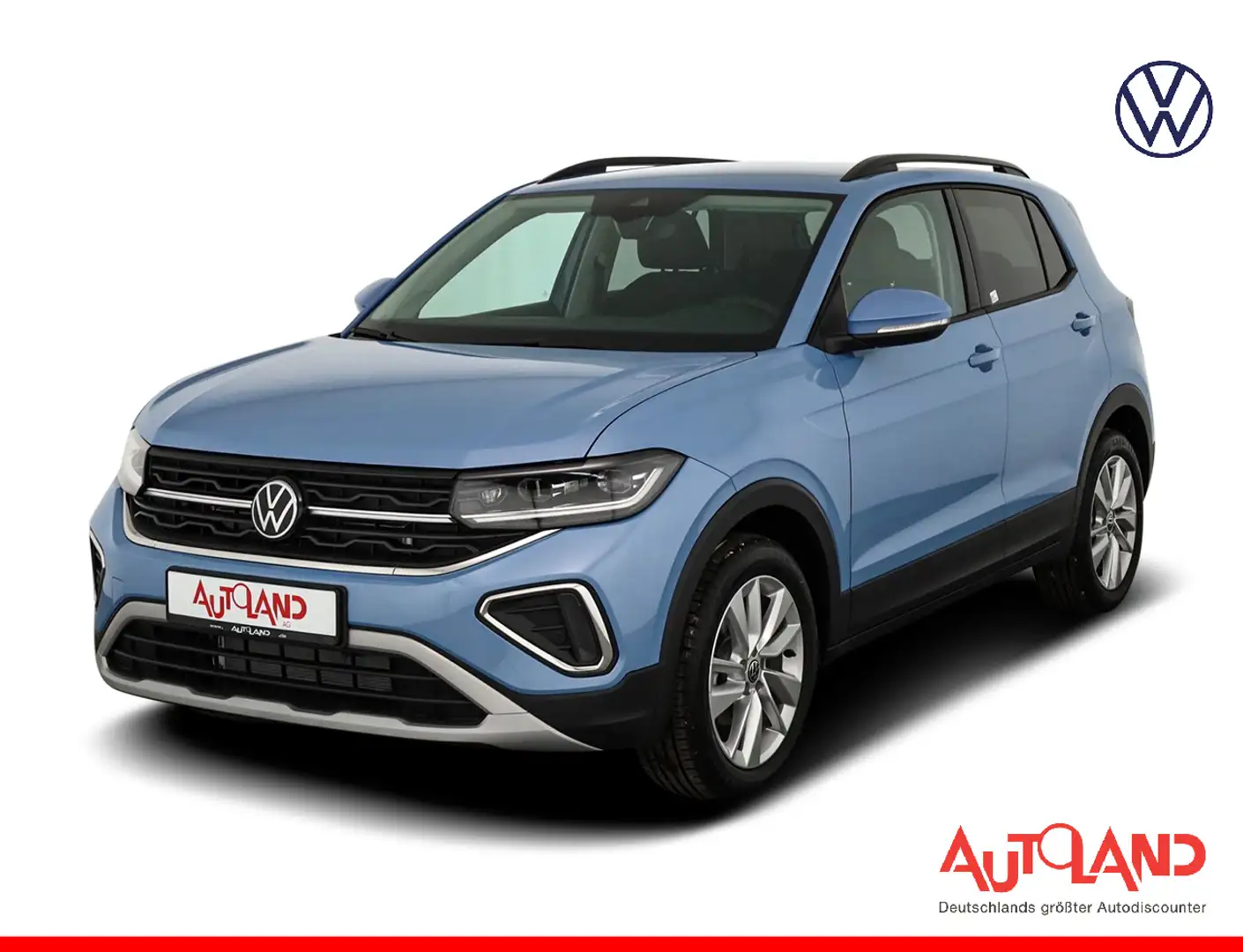 Volkswagen T-Cross 1.0 TSI DSG LED ACC Kamera Blau - 1