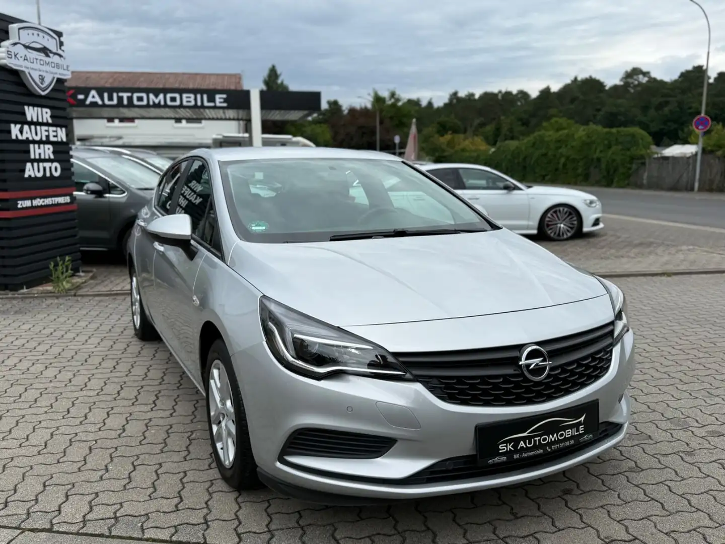 Opel Astra K Selection 1.HAND-AUTOMATIK-START/STOPP Plateado - 1
