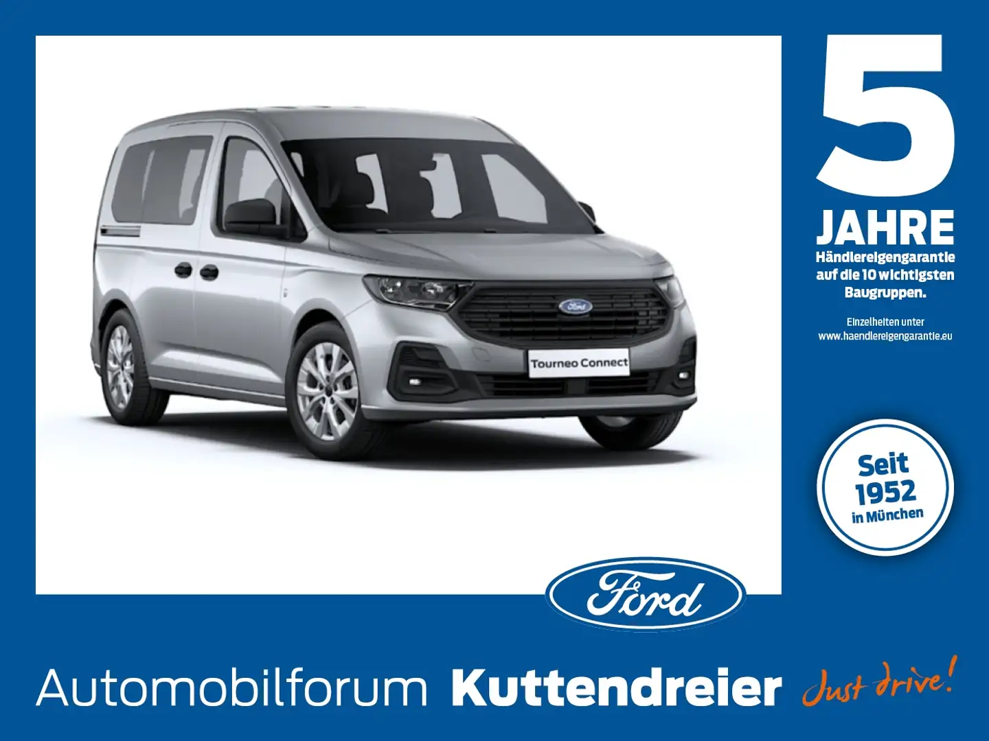 Ford Tourneo Courier Trend 1.0I **NEUES MODELL** NAVI Argent - 1