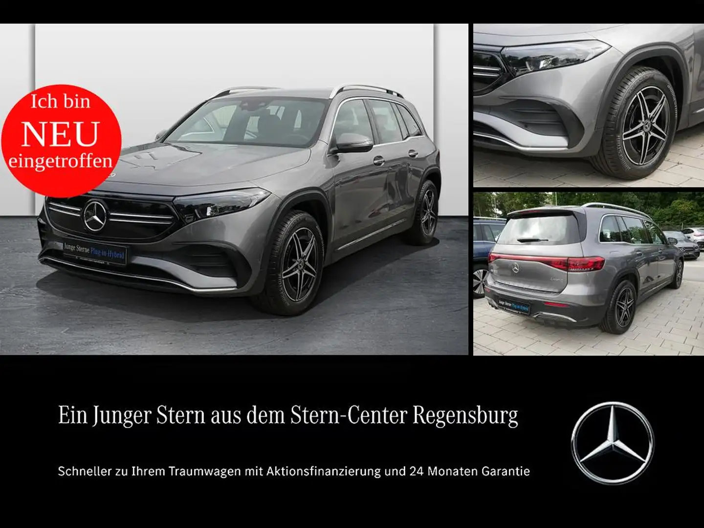 Mercedes-Benz EQB 300 4M AMG Advanced+MBUX Augm. Reality+SHZ++ Gris - 1