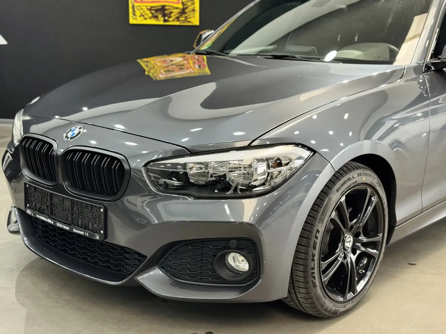 BMW 116 116 d M Sport*TÜV NEU*SH*FS*Parksensor hinten Grau - 2