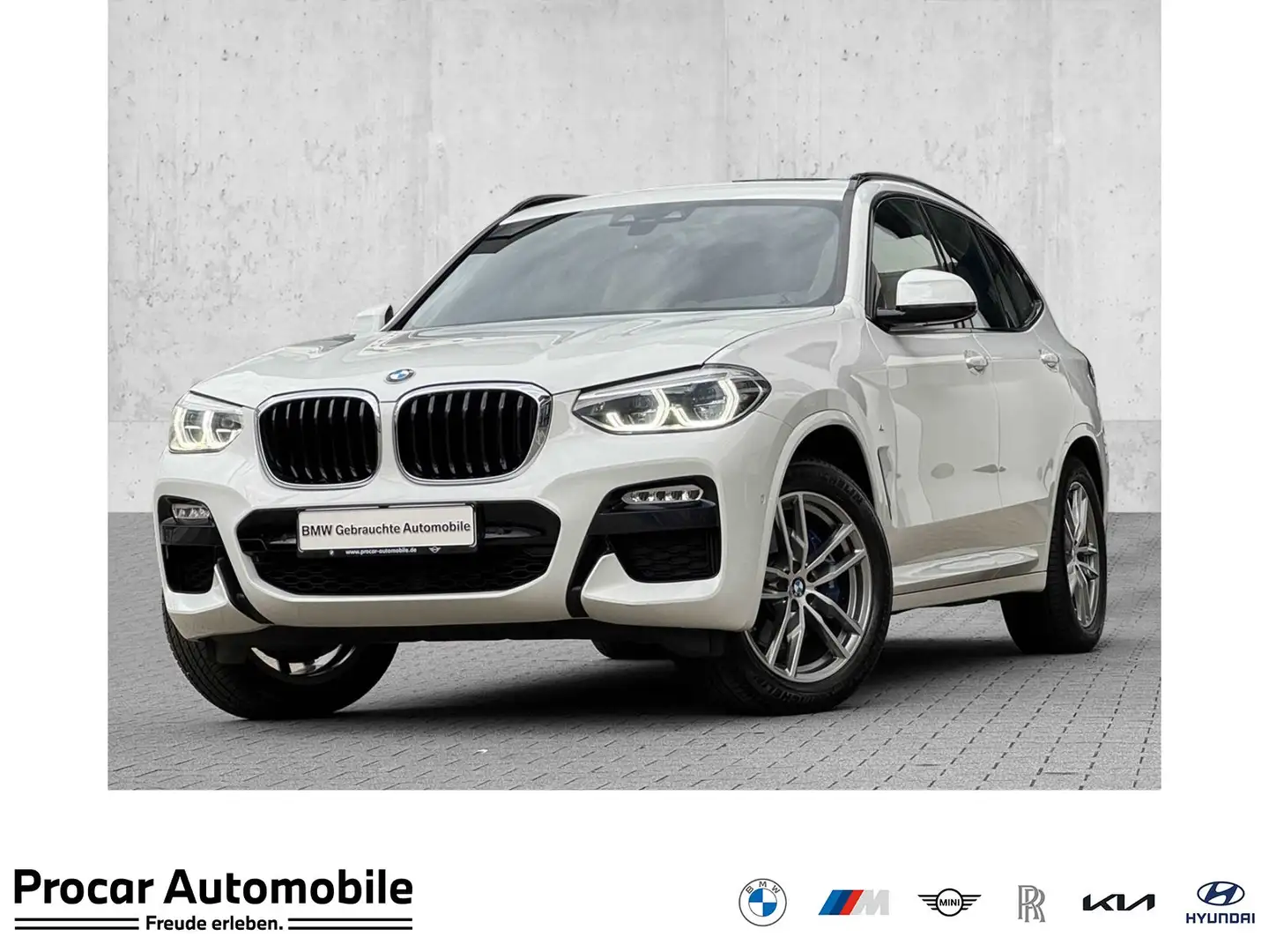 BMW X3 xDrive20d M Sport AdapLED DA PA Pano H/K 19" Weiß - 1