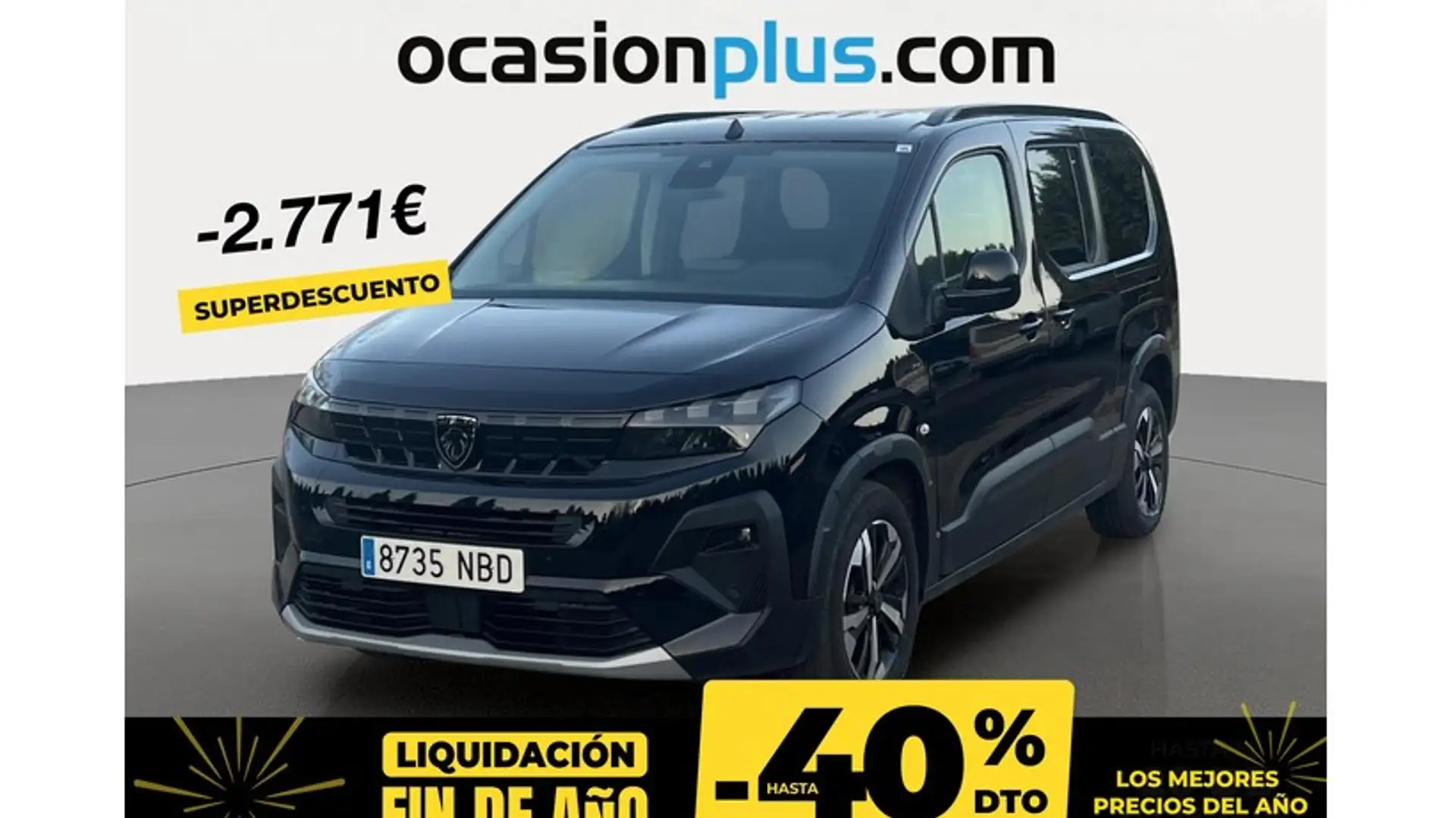 Peugeot Rifter 1.5BlueHDi S&S Long GT 130 EAT8 Noir - 1