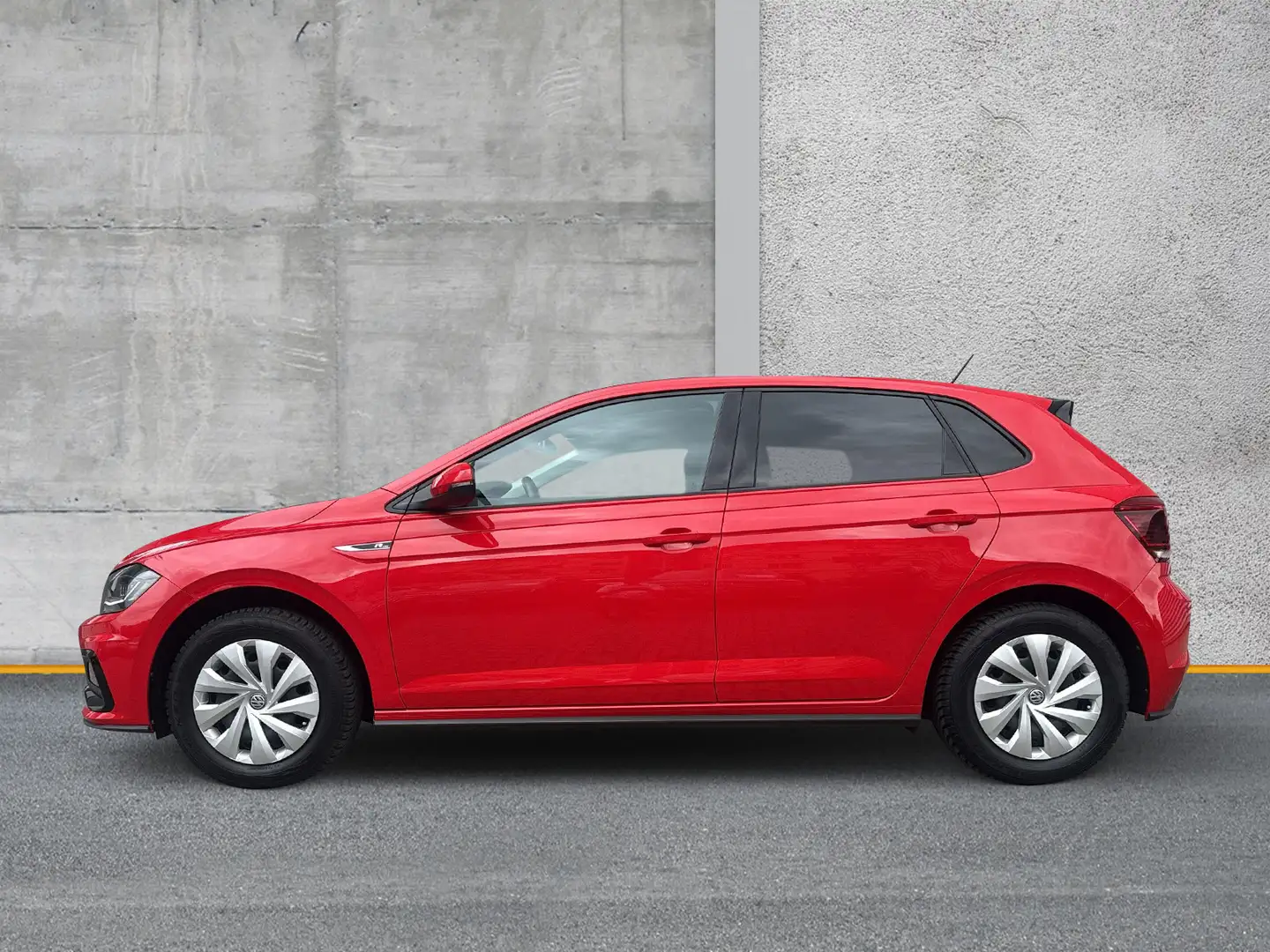 Volkswagen Polo 1.0 TSI R-Line LED APP SHZ ACC 17`` Rot - 2