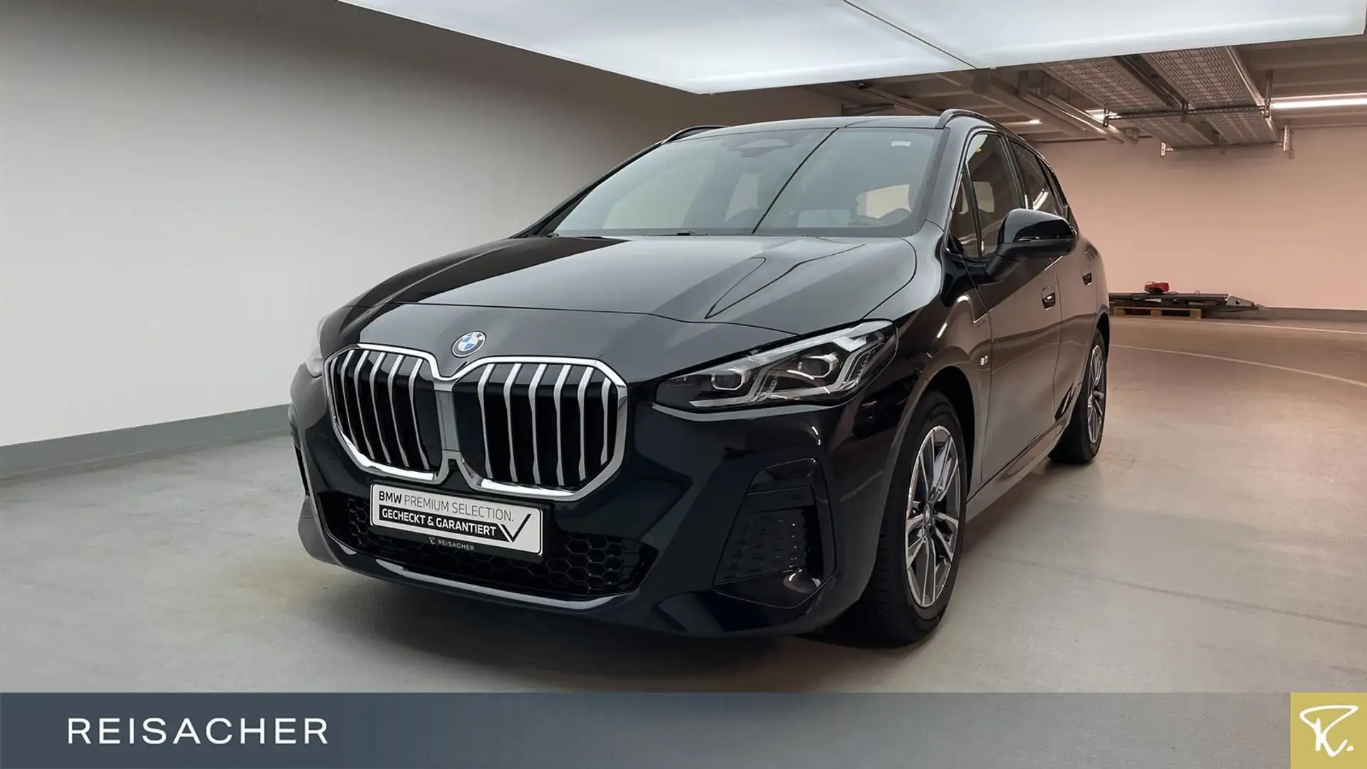 BMW 223d A xDrive Active Tourer M-Sport,Pano,AHK,HUD Schwarz - 1