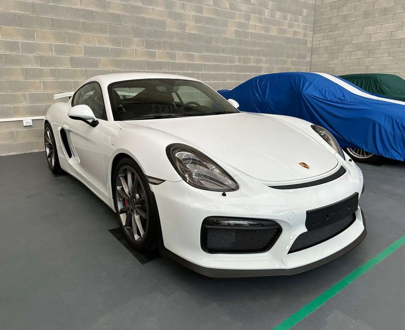 Porsche Cayman 981 gt4 clubsport full prima vernice ppf Wit - 1