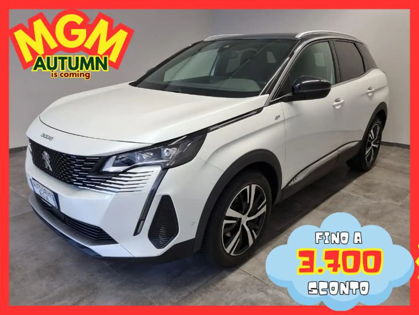 Peugeot 3008 PureTech Turbo 130 S&S EAT8 GT Weiß - 1