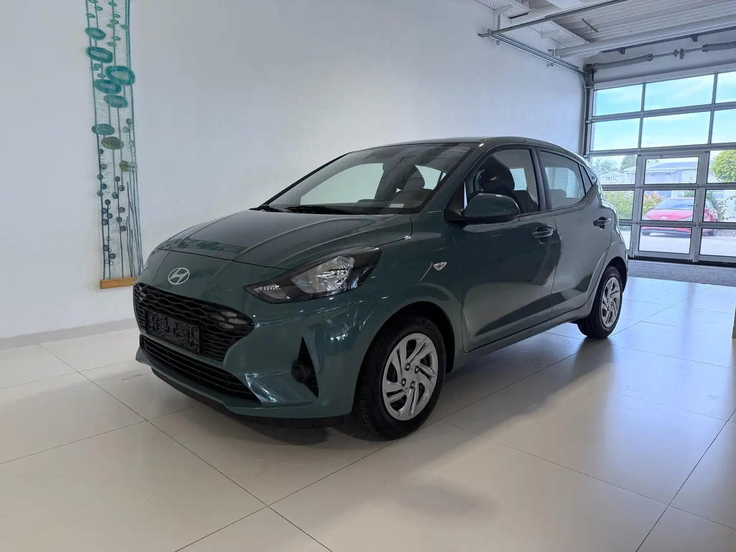 Hyundai i10 GO! 1.0 MT 46 kW (63 PS) 5 Jahre Garantie, Klim... Grün - 1