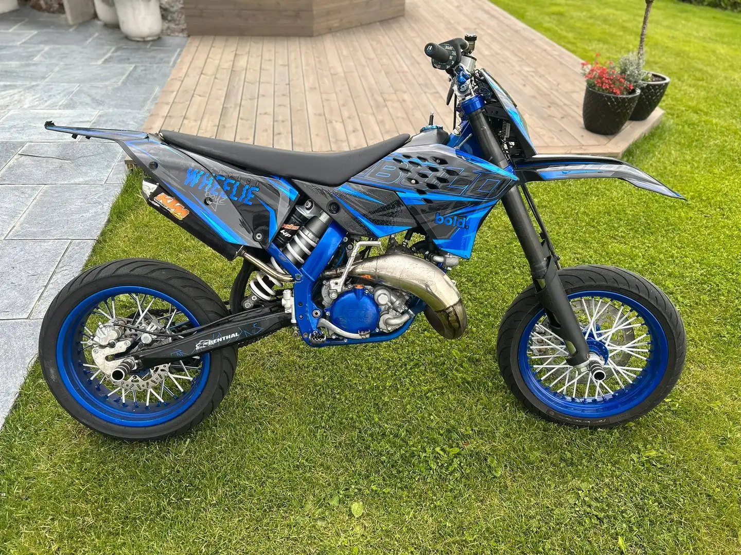 KTM 125 EXC Weiß - 1