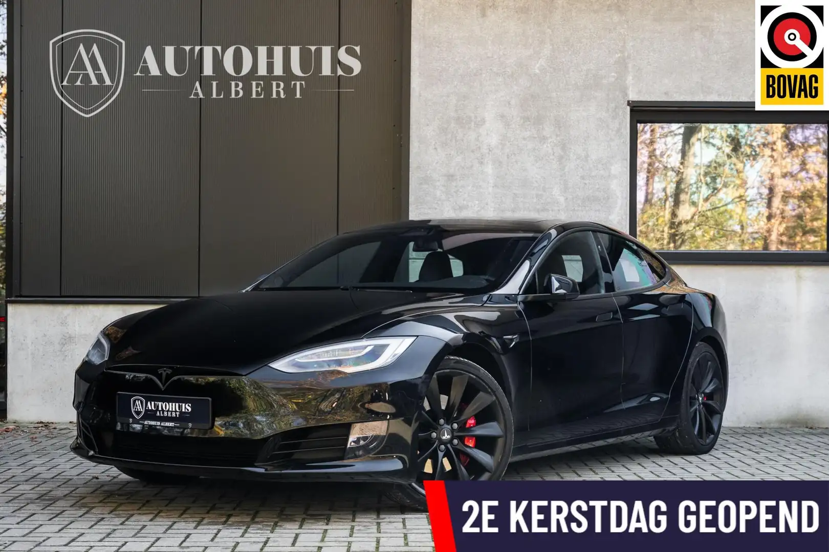Tesla Model S P100D 2018 Black Edition | 21” Turbine | FSD Noir - 1