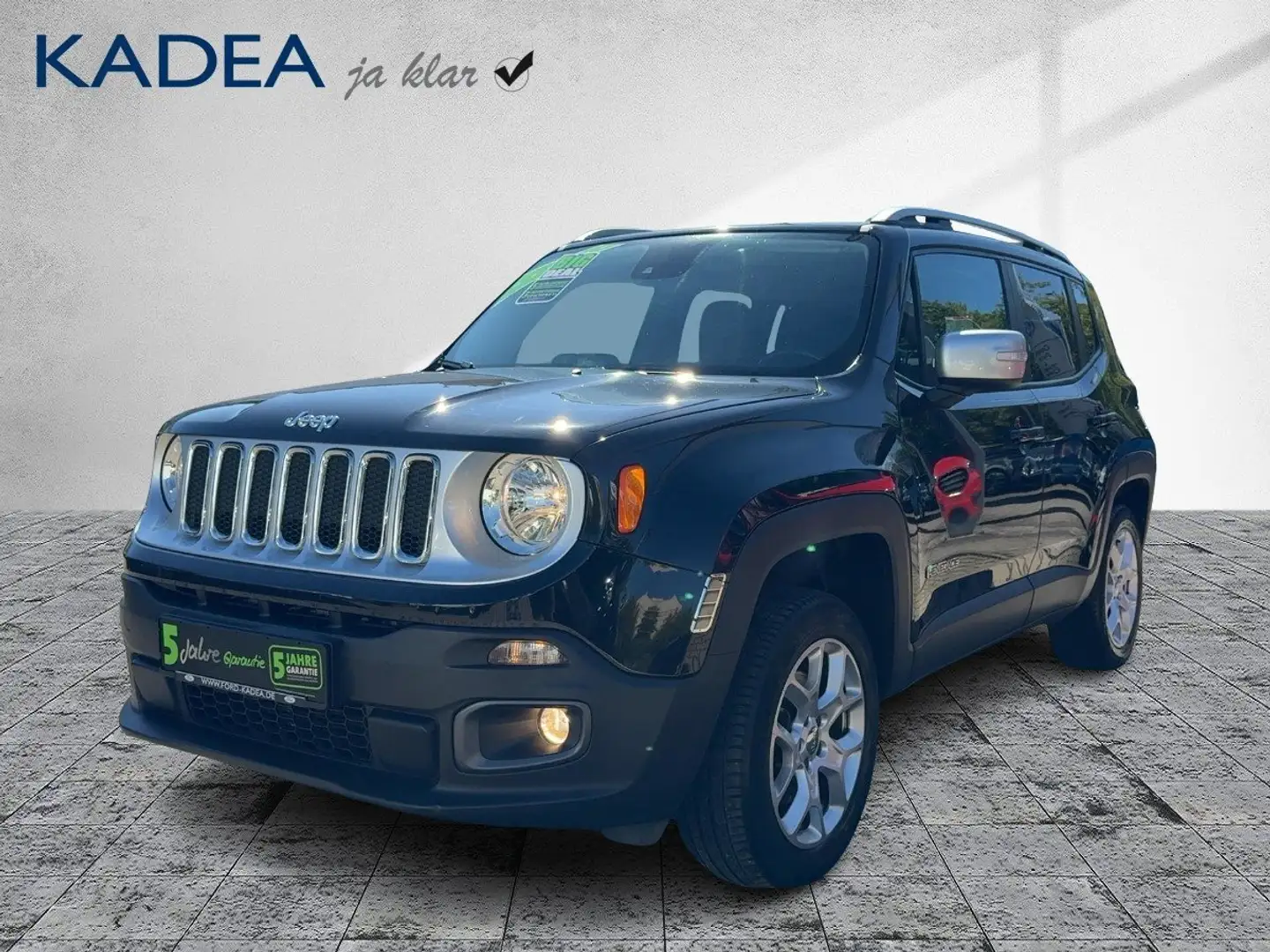 Jeep Renegade 2.0 MultiJet Limited AWD+ACC+Navi+SHZ Noir - 2